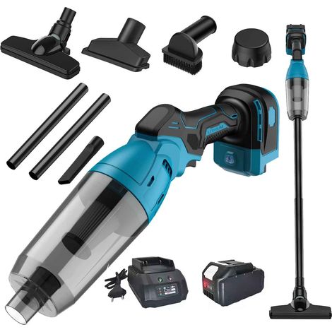 Aspirateur de voiture sans brosse Mini 24Kpa puissant aspirateur Portable sans fil pour appareil ménager souffleur à main nettoyeur de voiture,With 2 Batteries (1/5)