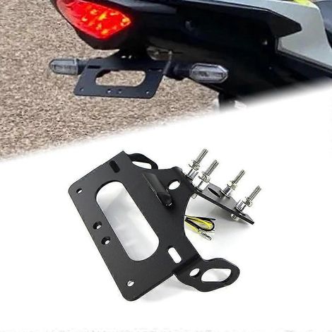Kotflügel passend für Honda CBR500R, CBR 500R, CB500F, CB 500F (2016–2023) – Kennzeichenhalterung, Heckkotflügel-Eliminierungs-Kit