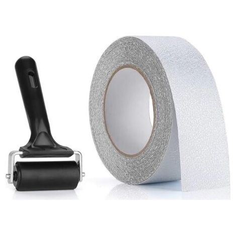 Autres accessoires pour escalier Ruban adhésif antidérapant pour escalier Transparent 10 x 5 cm LangRay (1/5)