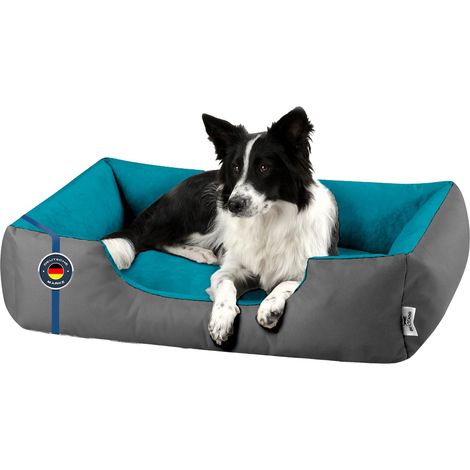 Lit pour Chien L - Orelier - Panier - Canapé - Housse Amovible, Lavable, pour Moyen-Petits Chiens (1/5)