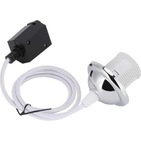 Lustre Plafond Moderne Fer Forgé E27 pour Salon, Bar ou Cantine - Couleur Chrome 85-265V