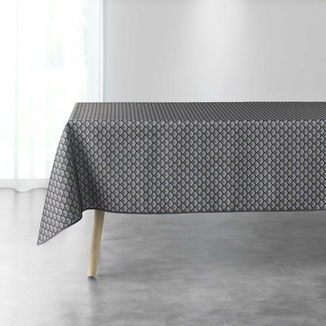 Nappe rectangle Art-Chic anthracite (1/2)