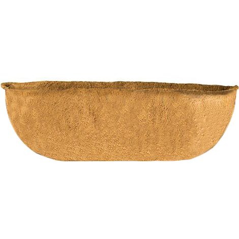 Maceta de fibra de coco para interiores – Diseño de paredes gruesas – Cesta colgante con inserto – Verde (1/5)