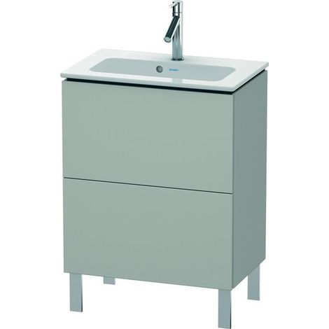 Duravit L-Cube Waschtischunterbau stehend, Compact, 2 Auszüge, (1/5)