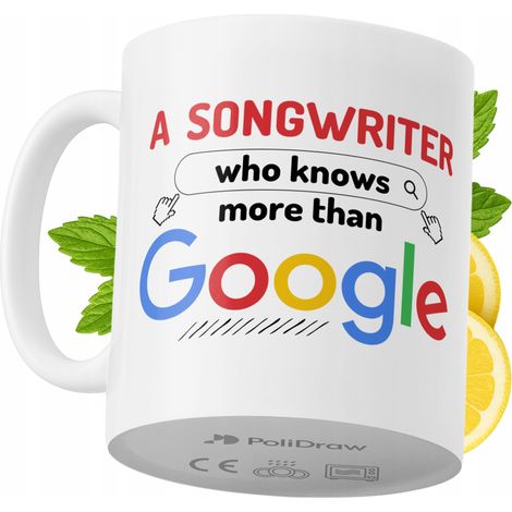 Lustige Kaffeetasse für Songwriter mit witzigem Textdesign – ideal für Geburtstage, Namenstage, Feiertage und besondere Anlässe. Hochwertige Tasse für Zuhause, Büro und Arbeit. Farbe: Weiß, 330 ml.