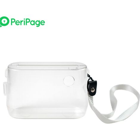 Etui de protection transparente PeriPage avec lanière de poignet pour imprimante thermique portable mini A9 A9s A9 Pro Q9s étiquette Bluetooth (1/2)