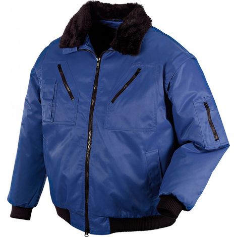Giacca Pilot Uomini Oslo, Blu, Taglia M