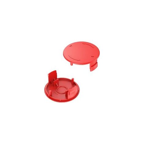 Deux capuchons de bobine pour tondeuses électriques Bosch, capuchons de coupe-bordures, modèle F016F04841. (1/5)