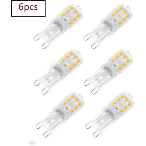 ampoules LED G9 blanc chaud 220 V, adaptées à (1/5)