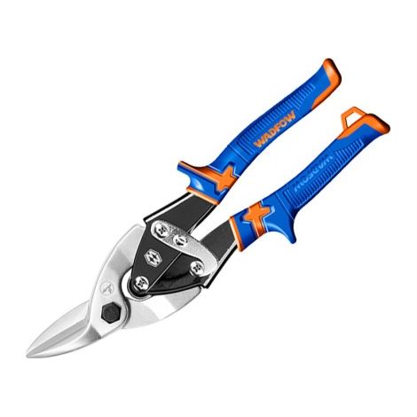 Tijeras Corta Chapa Izquierda 250 mm WADFOW, mango ergonómico y corte preciso (1/4)