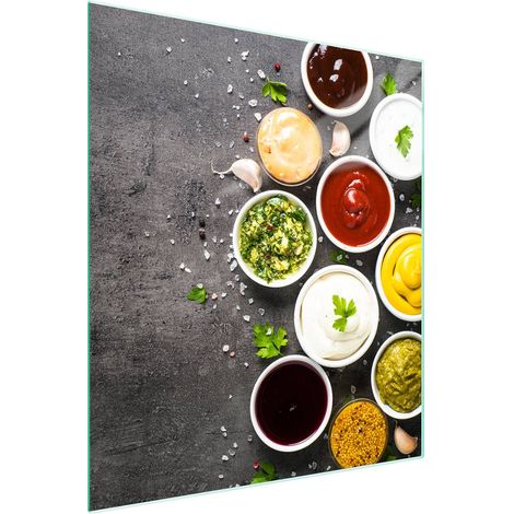 Tagliere in vetro 45x52 per cucina (1/5)