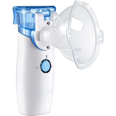 Nébuliseur portatif à mailles, nébuliseur portatif pour la toux, inhalateur personnel portable à vapeur froide pour la sinusite, pour enfants et adultes (1/3)