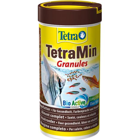 Min Granules alimentation pour poissons d'ornement 200g/500 ml - Tetra