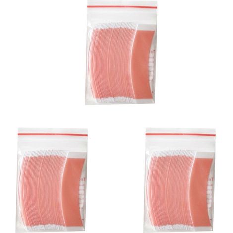 108 bandes adhésives double face Duo-Tac imperméables à forte tenue pour toupets et perruques à dentelle (1/5)