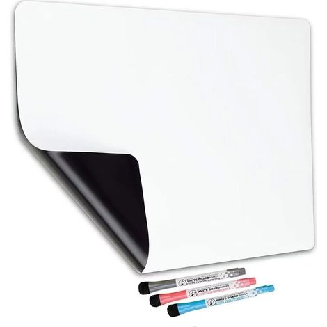 Magnetic Fridge Board, Magnetic Whiteboard, Erasable Planning Board, Magnetic Meal Planning, Fridge, Shopping List, Kids Doodle Board (1/5)