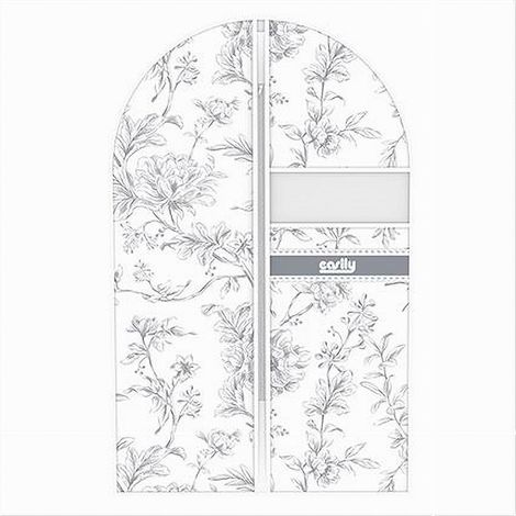 Cleafe - Custodia Copriabito Porta Abito Vestito Giacca Viaggi 60 X 90 Cm Fantasia 87326 - (1/4)