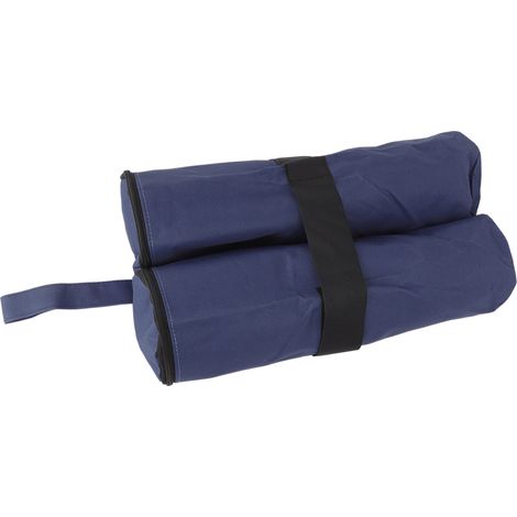 Sacs de lestage extra larges et ultra-résistants pour tentes pliantes, pare-soleil et abris extérieurs coupe-vent, bleu foncé (1/5)