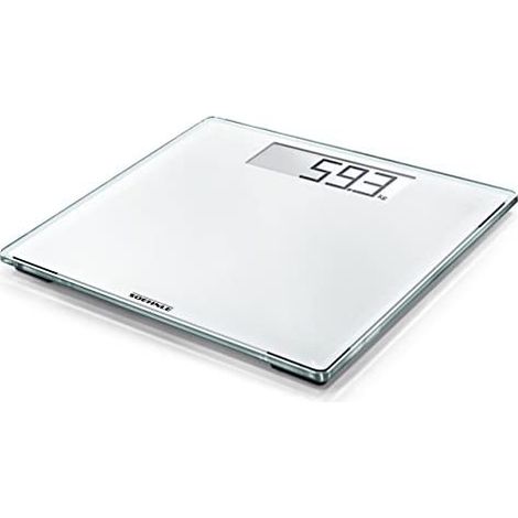 Soehnle Style Sense Comfort 100 Bilancia Pesapersone Digitale 180 Kg Display LCD vetro di sicurezza colore Bianco (1/5)