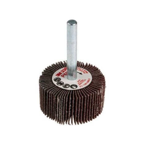 Meule abrasive, Dia. 40mm 3M, grain P60, Oxyde d'aluminium, 19000tr/min ( Prix pour Boîte de 10 )