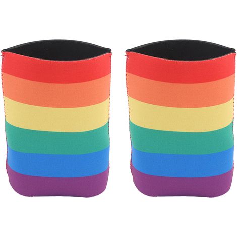 2 Pièces Manchons Isothermes Néoprène pour Canettes, Couvre-Gobelets Réutilisables pour Bière et Soda (1/5)