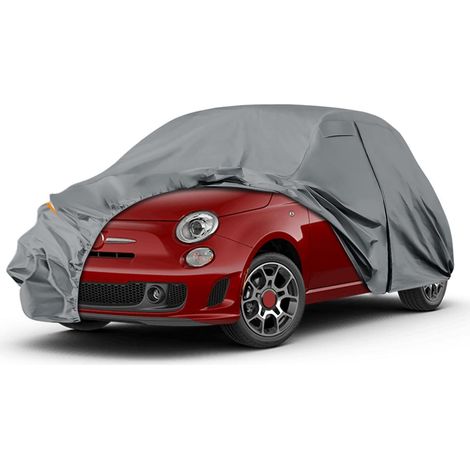 Autoabdeckung Wasserdicht für Fiat 500/500C/500E Abarth 2007-2025, Allwetter Garage (1/5)