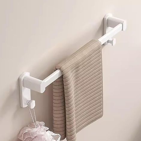Handtuchhalter fürs Badezimmer, Handtuchstange, Wandhandtuchhalter (Farbe: 1 Farbe, Größe: 30 cm)