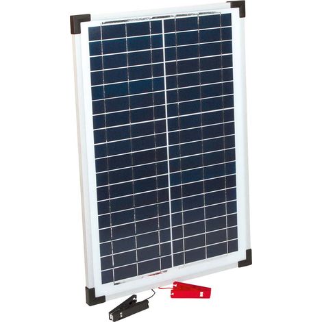 Kerbl - Modulo solare 25W per recinzioni elettriche 12V con supporto zincato (1/3)
