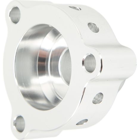 Bride de soupape de décharge argentée, étanchéité précise et robuste, compatible avec les moteurs turbo 2.0T A180, CLA250, A250 et GLA250. (1/5)
