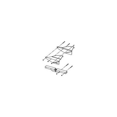 PIECE D'ARTICULATION SEULE POUR LISSE BAYT 980 FADINI