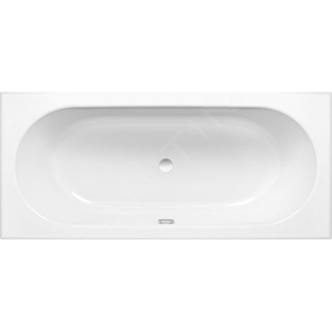 Bette Starlet - Baignoire encastrable 1800x800 mm, 1 trou pour poignée, blanc 1630-0001GR (1/4)