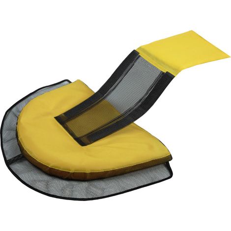 Rampe d'évacuation flottante pour piscine de sauvetage d'animaux, tapis de protection pour animaux de piscine (jaune) (1/5)