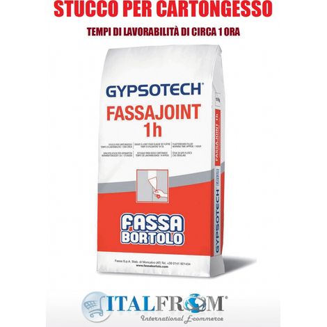Stucco per cartongesso FASSAJOINT - 1H - Sacco da 5 kg