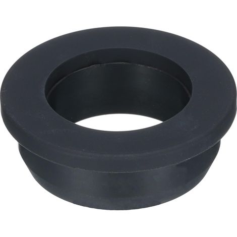 Support D'Œillet En Caoutchouc de Type T Dia 39.3mm ID 28mm Noir (1/5)