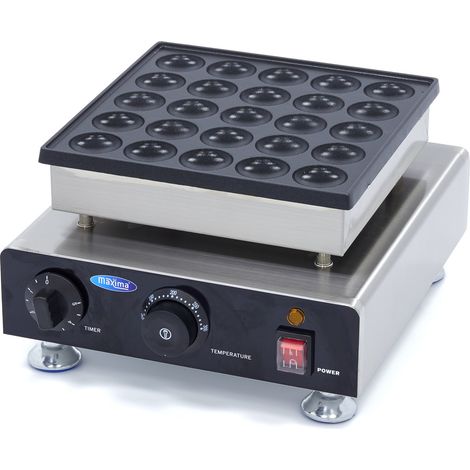 Mini appareil à pancakes - 25 pièces - Ø4,5cm chacun - Maxima