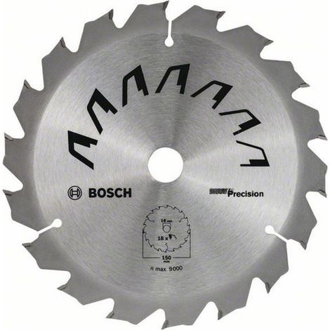 Bosch Accessories Precision 2609256D62 Hartmetall Kreissägeblatt 150 x 16 mm Zähneanzahl: 18 1 St. (1/4)