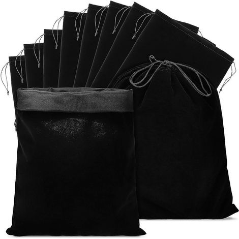 Lot de 10 pochettes cadeaux à cordon pour bonbons, sacs de sport, sacs cadeaux pour bijoux et bonbons (1/5)