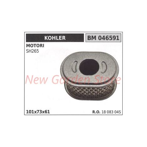 Filtro aria KOHLER trattorino motozappa SH265 046591