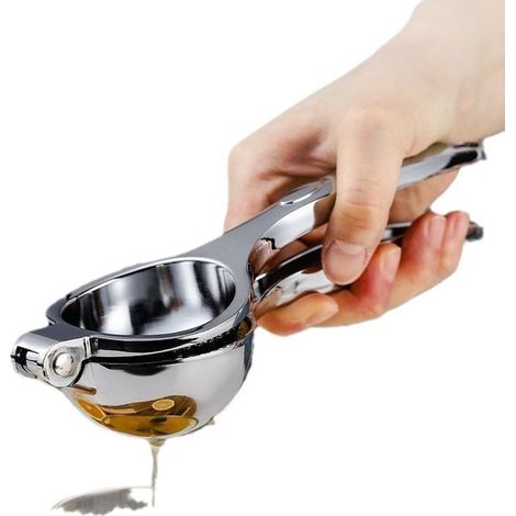 Presse-citron - Taille universelle idéale pour tous les agrumes Puissance de pression Fraîcheur et saveur maximales (1/5)