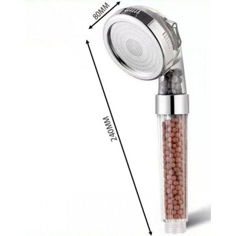 Pommeau De Douche - Filtre Remplaçable - 3 Modes De Pulvérisation - Haute Pression Turbo - Économiseur D'eau - Pour Douche (1/4)