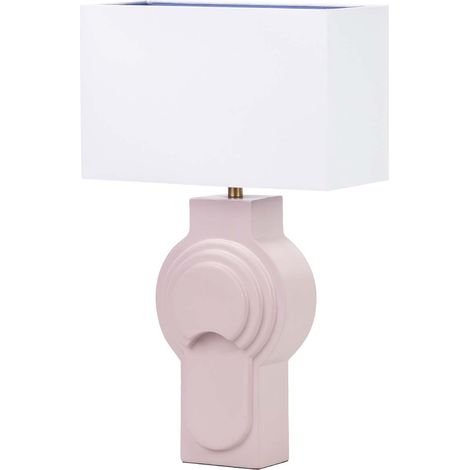 Lampe de table en polyrésine 36 x 36 x 61 cm (1/5)