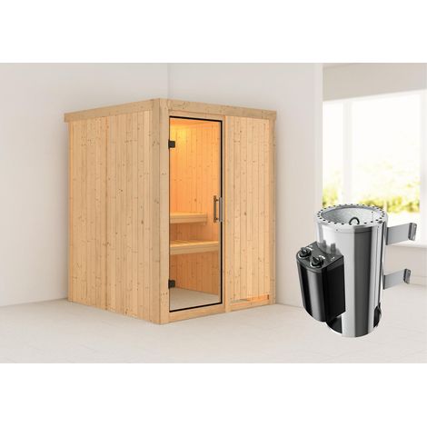 MH Minja Front 3,6kW int.Strg klarglas Ganzglastür