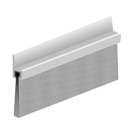 Fondo de puerta de aluminio con cepillo IBS 50 250cm (1/2)