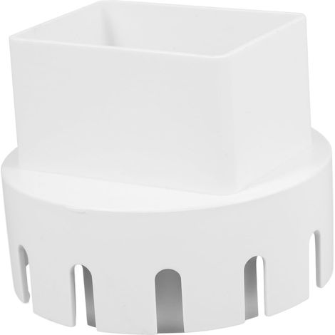 De Descente De Goutti re Tuyau Plastique Blanc 2x3 Pouces (1/5)