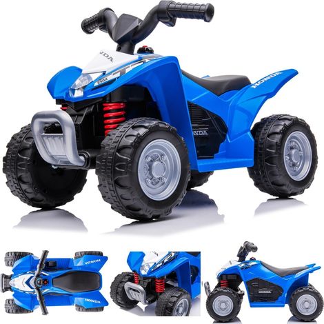 Coche de batería Honda TRX Quad Azul