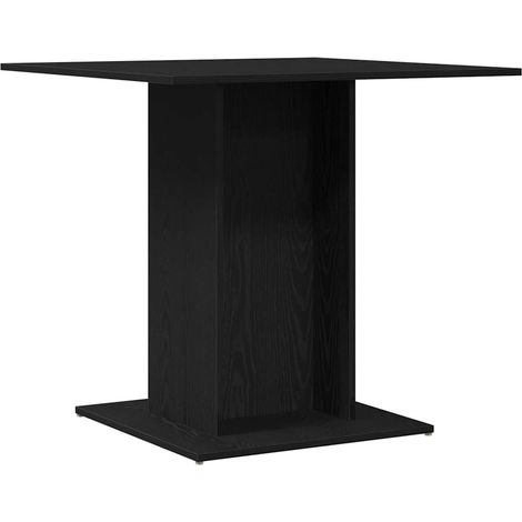 Maison Exclusive - Esstisch Schwarz Eichen-Optik 80x80x75 cm Holz