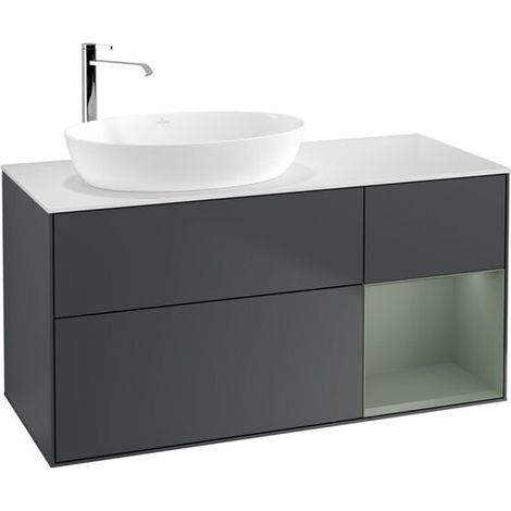 Villeroy & Boch F931GMHG Armoire sous lavabo Finion F93 (1/2)