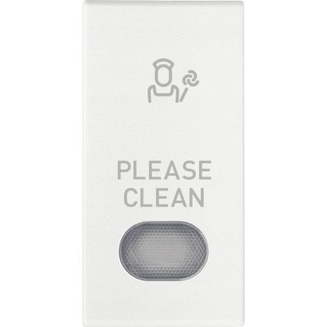 VIMAR - 19026.PLS.B Tasto 1M con diffusore simb. PLS bianco