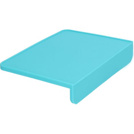 Tapis de Tassement Café Anti-Statique en Gel de Silice Alimentaire - Bleu pour Bar à Café et Plan de Travail