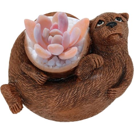 Otter Design wetterbeständig 14 x 13 x 6 cm Übertopf für (1/5)
