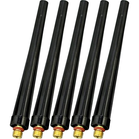 Bouchon Arrière TIG Longs 41V24 Compatible pour DB PTA SR WP 9 20 25 Accessoires Torche de Soudage TIG Lot de 5 Pièce (1/5)